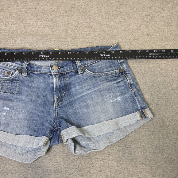 Citizens Of Humanity Shorts 29 Women Jerome Dahan Denim Low rise USA Made VTG - Picture 3 of 9